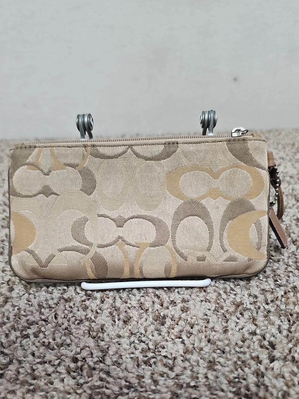 COACH VINTAGE Y2K OPTIC JACQUARD WRISTLET BFPM-08-142